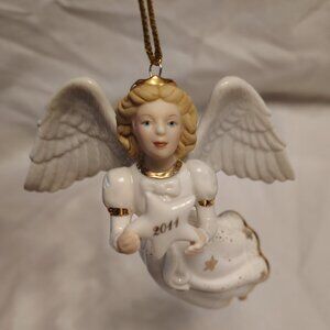 LENOX American By Design 2011 Midnight Star Angel Ornament